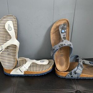 Lot 2 Birkenstock Gizeh Sandal 36/5 women's  - Pre-owned
